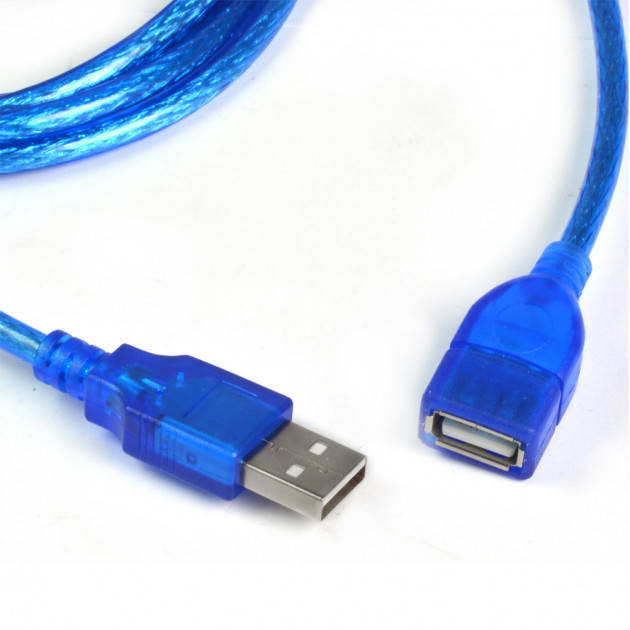 

Удлинитель USB 2.0 (AM-AF) 0.5м TRY Wire синий новый гарантия 12мес!