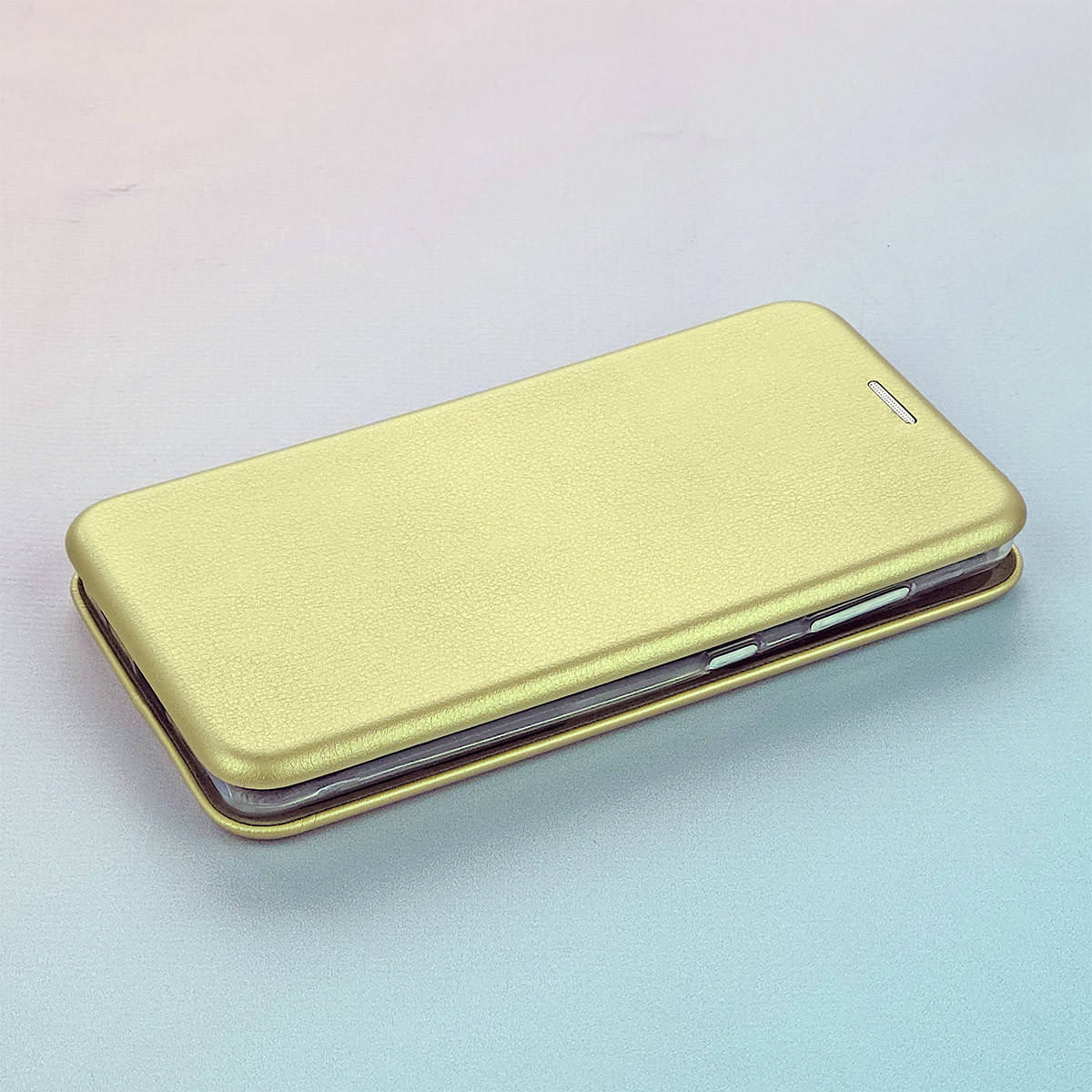 

Чехол книжка Level для ZTE Blade A3 2020 NFC / Dual Sim Экокожа Золотистый