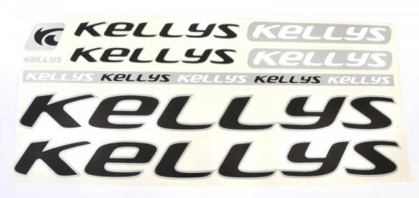 

Наклейка Kellys на раму велосипеда, черный (NAK025)