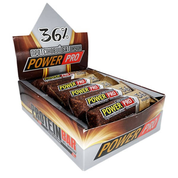 

Батончики Power Pro 36% Моккачино (20 шт)