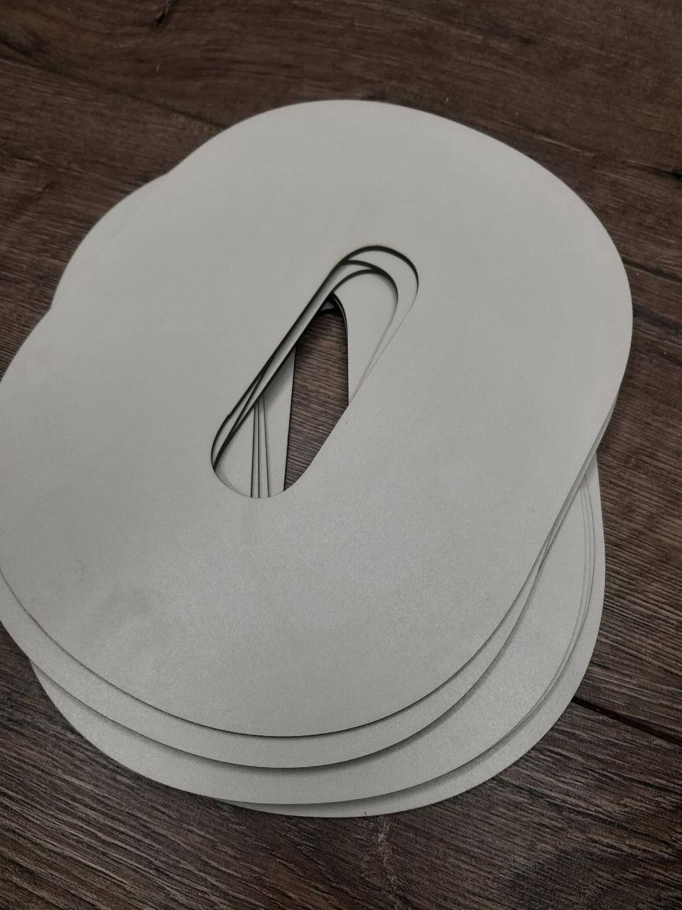 

Трафарет цифра ДВП