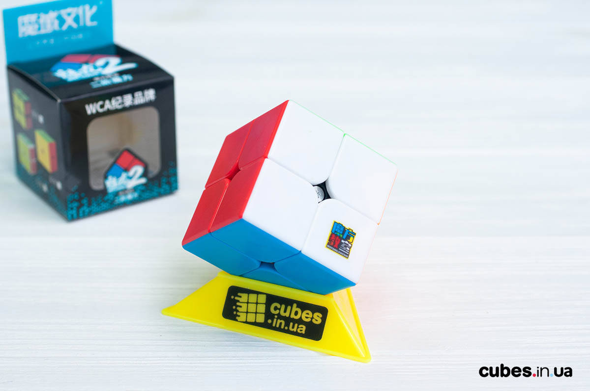 

Кубик Рубика 2х2 (2 на 2) MoYu Meilong без наклеек, Разные цвета