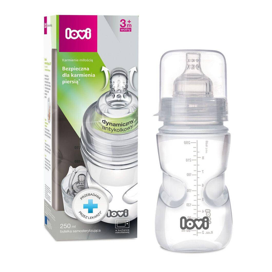 

Пляшка самостерилізуюча 250 мл LOVI (super vent)