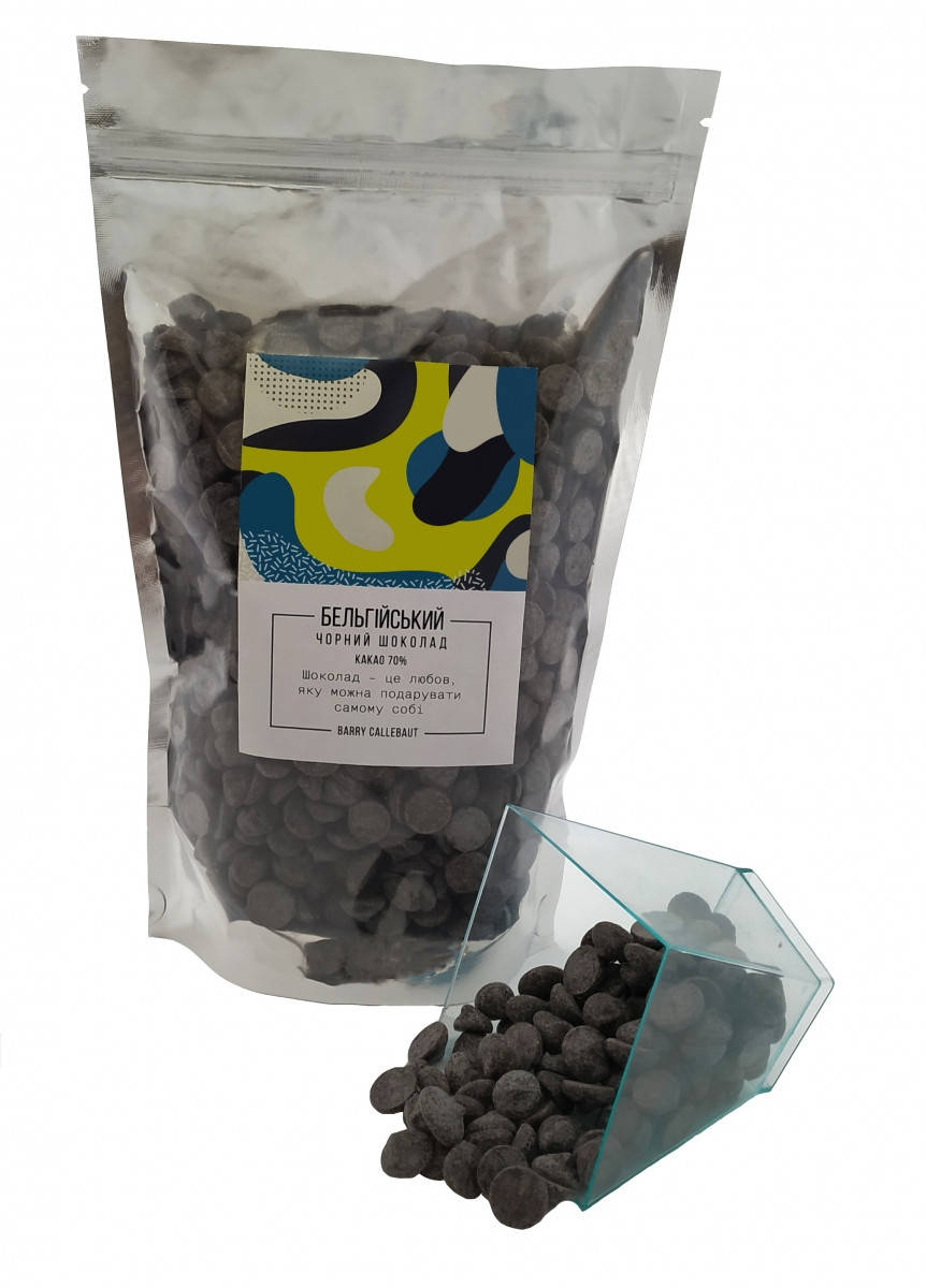 

Бельгийский Черный шоколад 70 % Barry Callebaut 0,5 кг