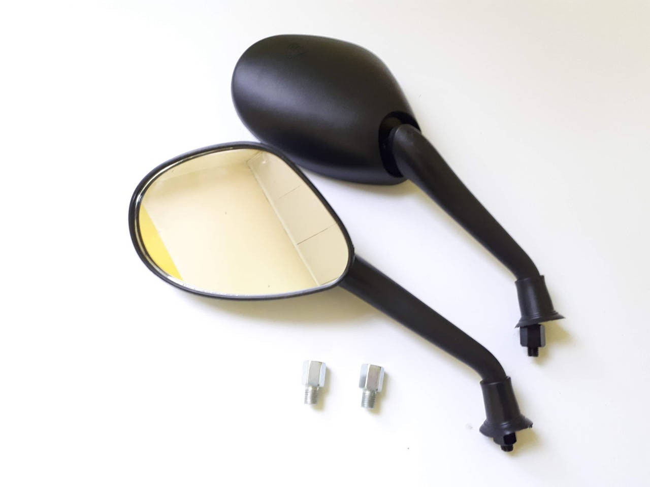 

Зеркала обрезиненная ножка с переходниками 8/10 пара квадроцикла мотоцикла резьба правая