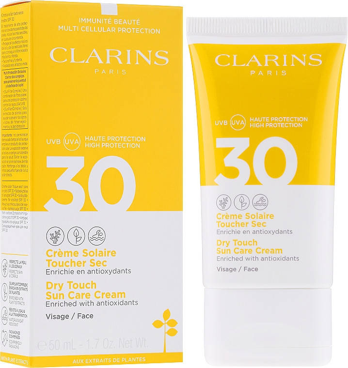 

Солнцезащитный крем Sun Cream Solaire Clarins Spf30 (50ml)