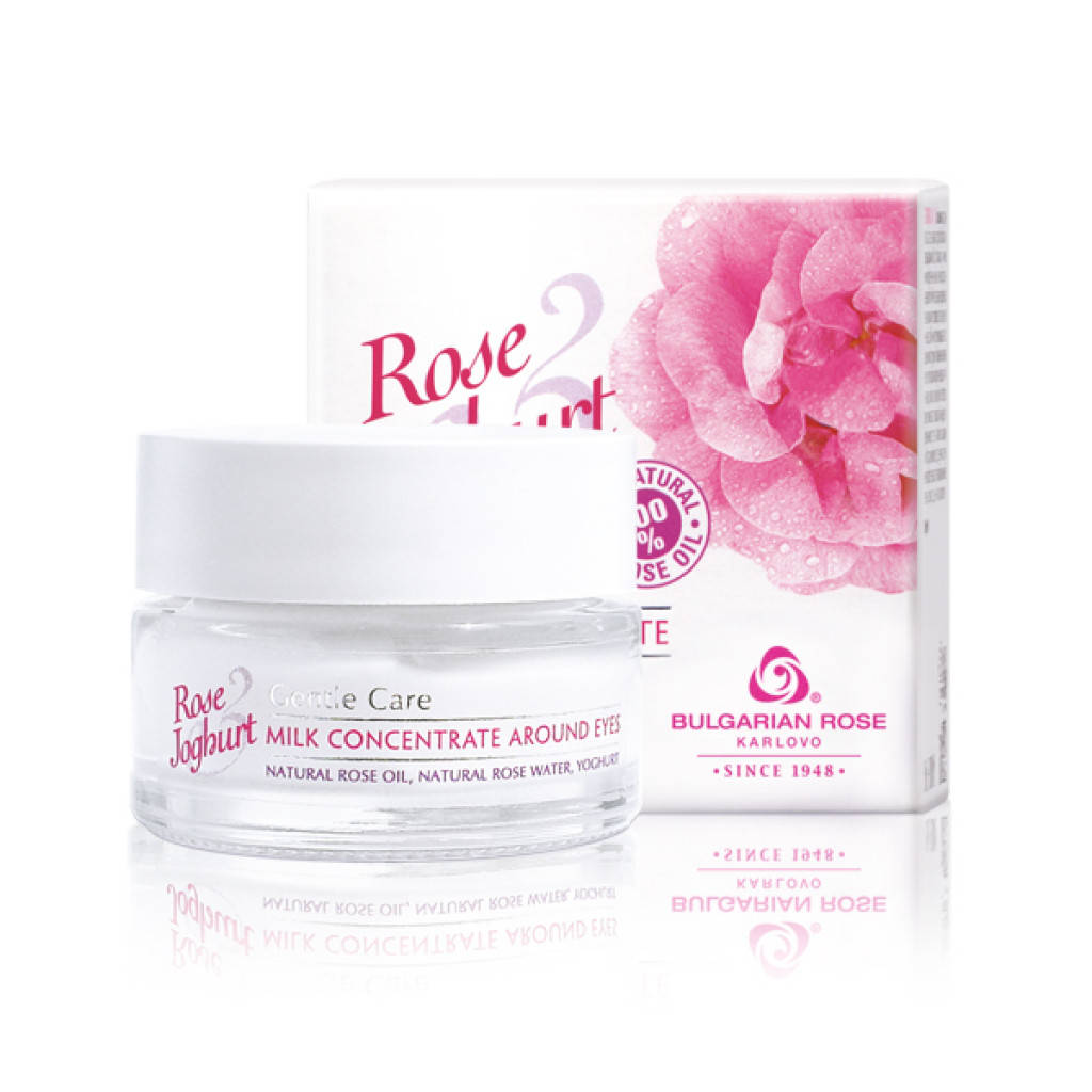 

Молочный концентрат для области вокруг глаз Rose Joghurt от Bulgarian Rose 15 мл