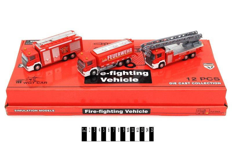 

Металлическая пожарная машина