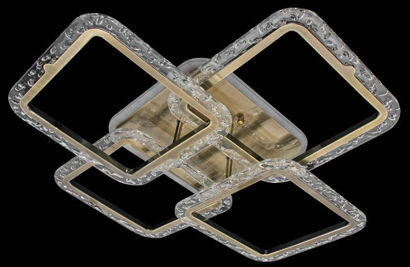 

Светодиодная люстра 2519/4BR LED 3color dimmer