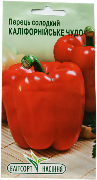 

Семена перца сладкого Калифорнийское чудо 0,2 г