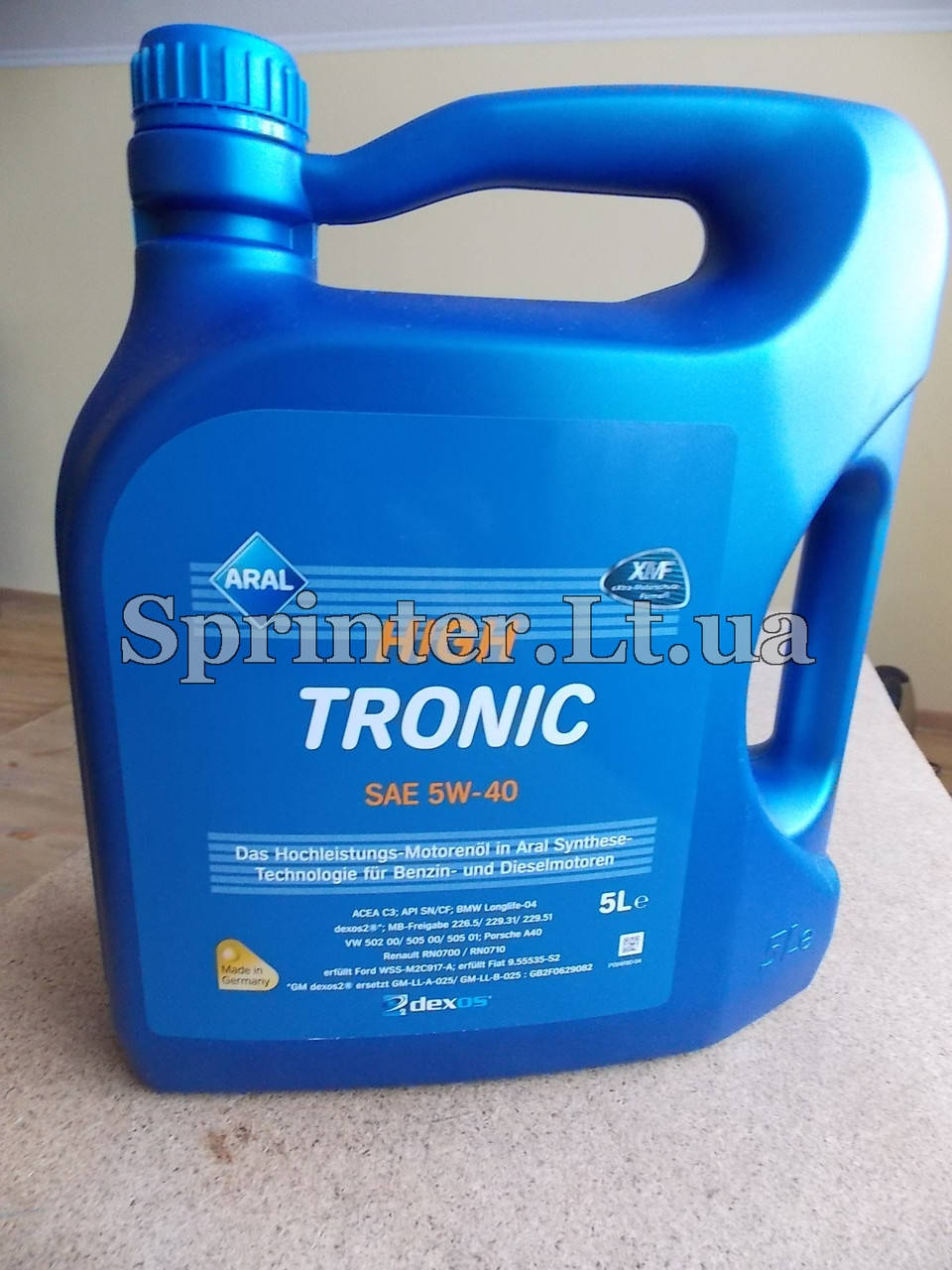 

Моторное масло Aral High Tronic 5W40, 5L