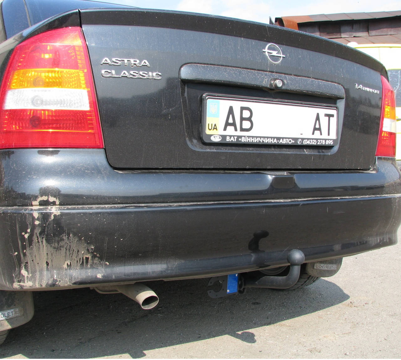 

Фаркоп на Opel Astra G classic (1997-2010) Опель Астра Г