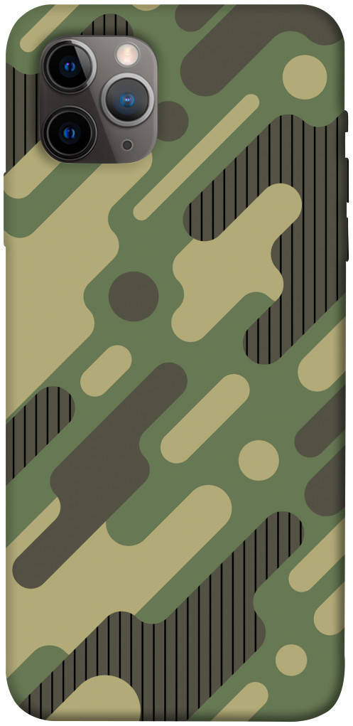 

Чехол на Apple iPhone 11 Pro Max с принтом / для айфон 11 про макс с картинкой милитари