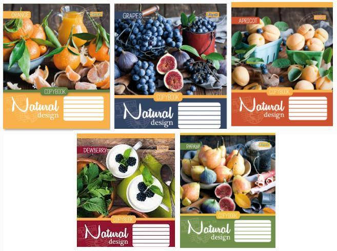 

Тетрадь 48 листов линия "1 Вересня, YES"/ Natural Fruits