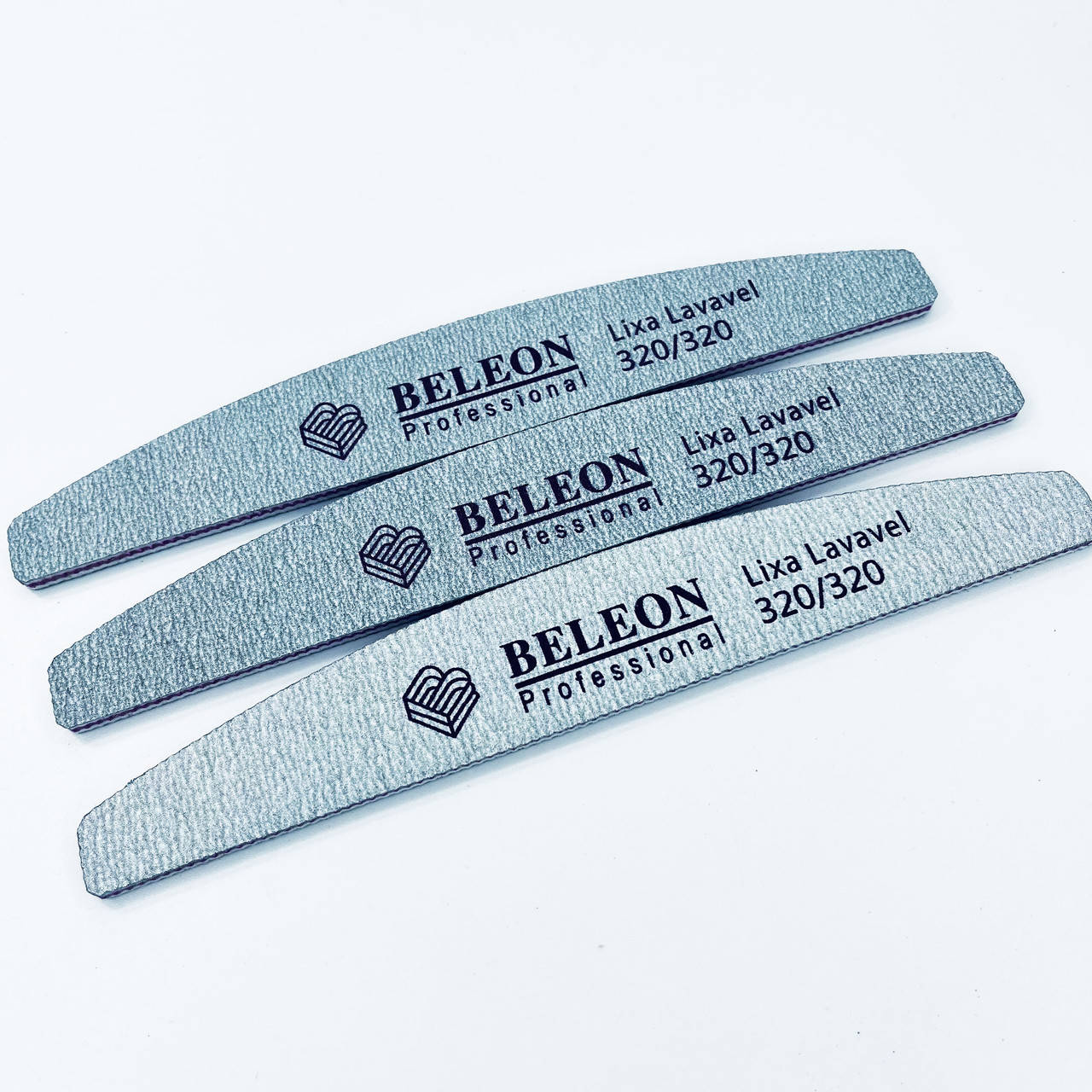 

Пилка для ногтей BELEON 320/320, серая