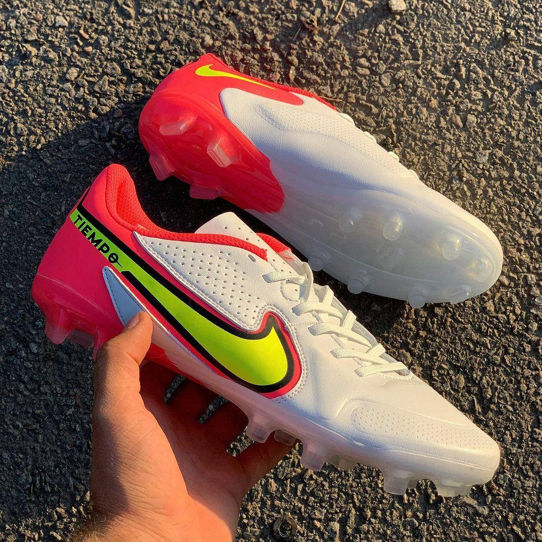 

Бутсы Nike Tiempo Legend 9 FG футбольная обувь найк темпо тиемпо легенды, Белый
