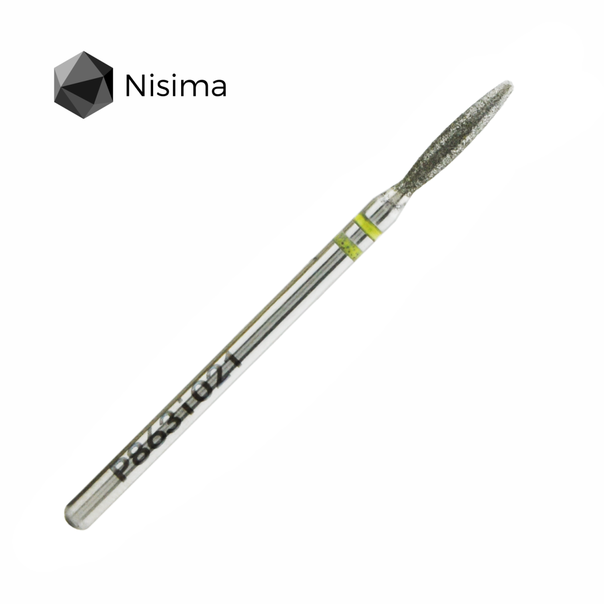 

Полум'я тупе 2,1 мм жовтий P863i021 Nisima, Желтый