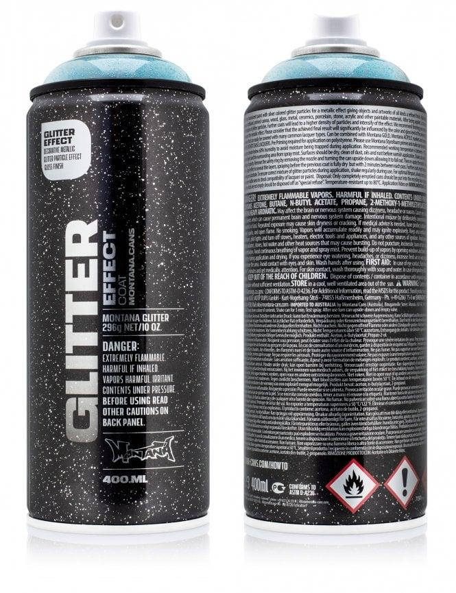 

Аэрозольный лак Montana Effect Cosmos Glitter 400 мл, Синий