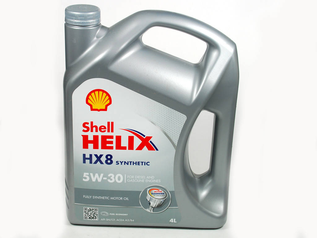 

SHELL Helix HX8 SAE 5W-30 SN/CF 4L Масло моторное