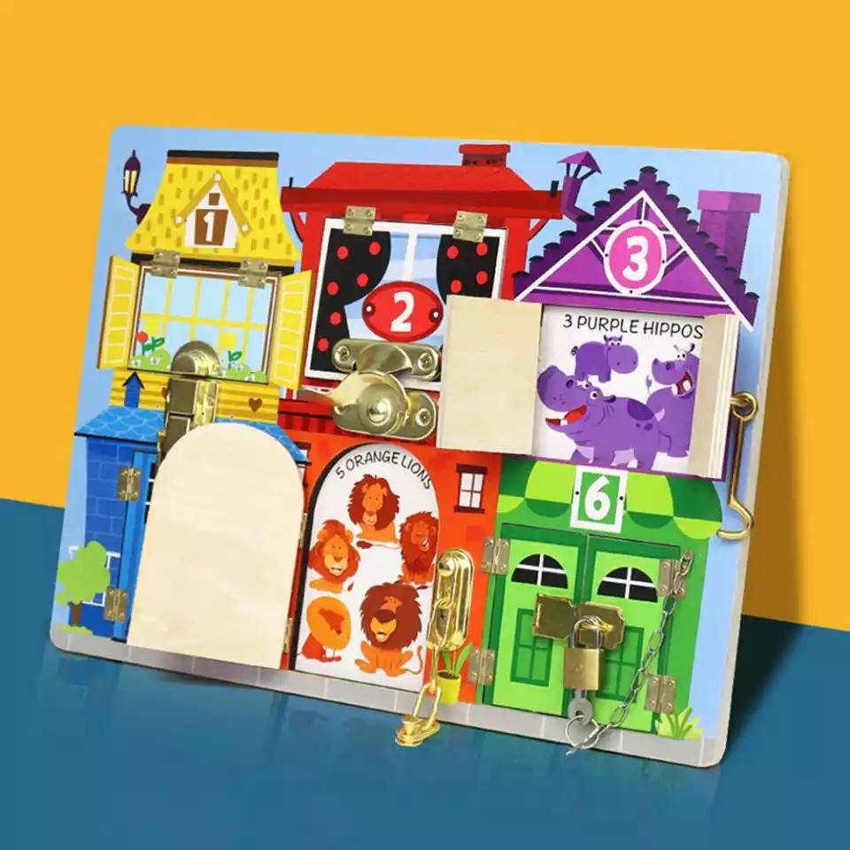 

Деревянная доска бизиборд