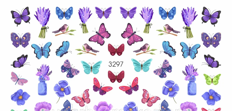 

СЛАЙДЕР-ДИЗАЙН ДЛЯ НОГТЕЙ SUPER PRINT 3297, Белый