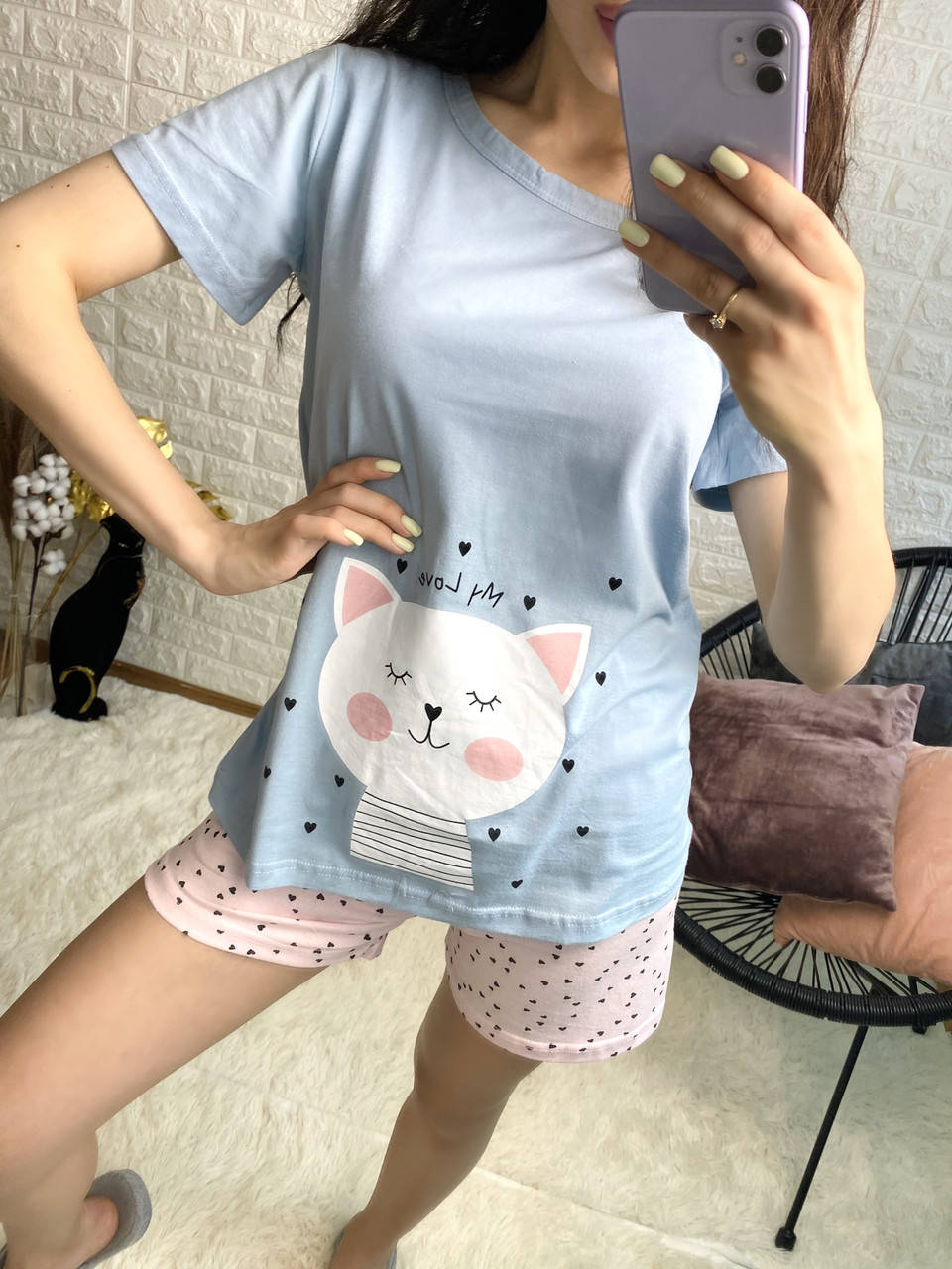 

Пижама хлопок L/XL