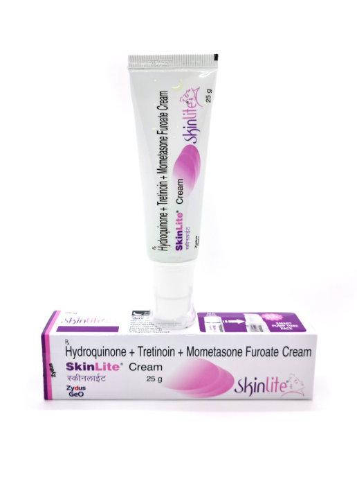 

Крем от пигментных пятен Skinlite с гидрохиноном 2% и третиноином 0,025%, 25 гр