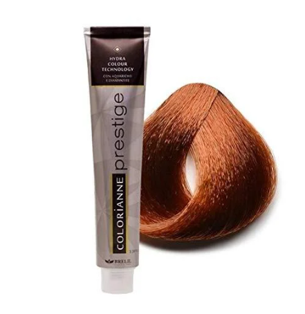 

Brelil Colorianne Prestige Крем-краска для волос 7/44 Русый интенсивно медный