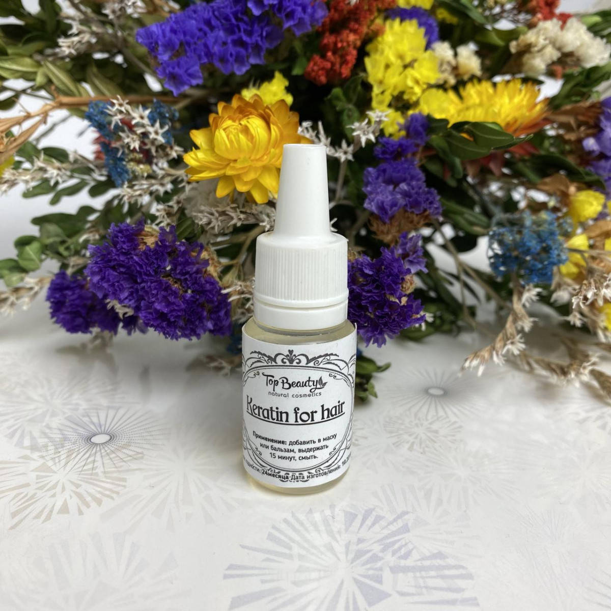 

Кератин для волос Top beauty 12ml
