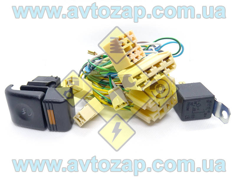 

Комплект подключения ПТФ (противотуманных фар) ВАЗ-2110, 2111, 2112 ПТФ 2110 комплект