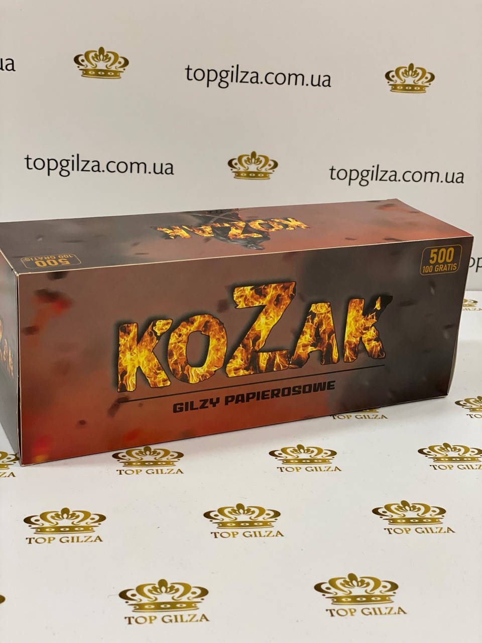 

Бумажные гильзы для набивки сигарет Gama Kozak 500 шт