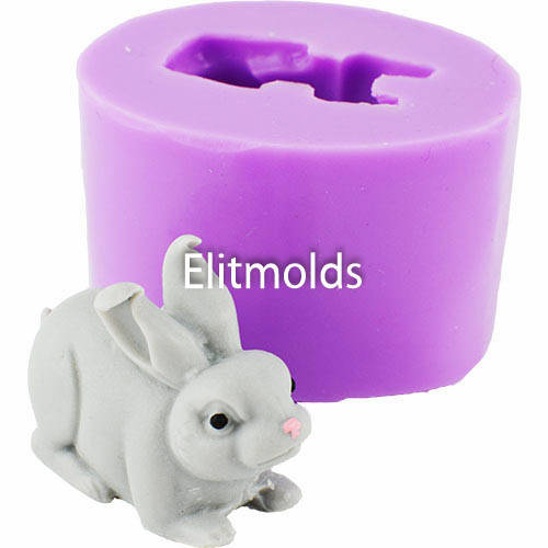 

Силиконовая форма Зайчик 3D