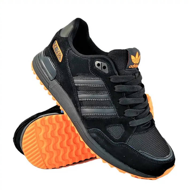 

Кроссовки мужские Adidas ZX 750 чёрные, кроссы Адидас повседневные [размеры: 43,44,46], Серый