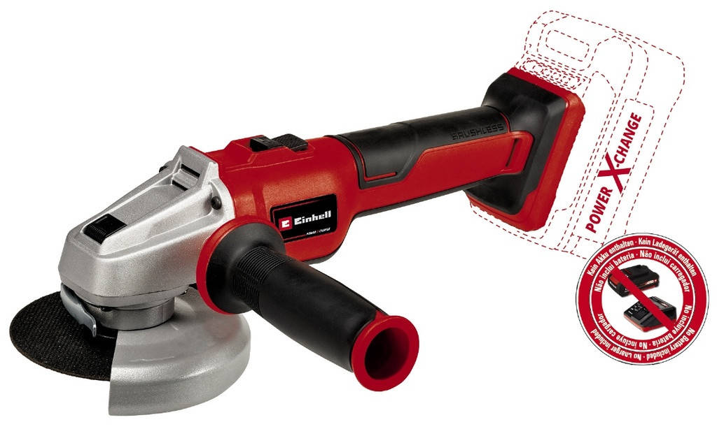 

Болгарка аккумуляторная бесщеточная Einhell AXXIO 18/125 Q - Solo