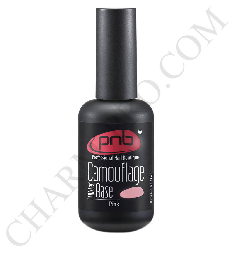 

Камуфлирующая каучуковая база PNB розовая UV/LED Camouflage Base PNB, Pink 8ml