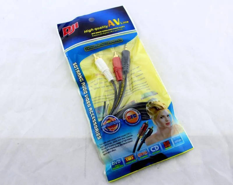 

Кабель аудио звуковой 2RCA - Jack 3.5 1.5м