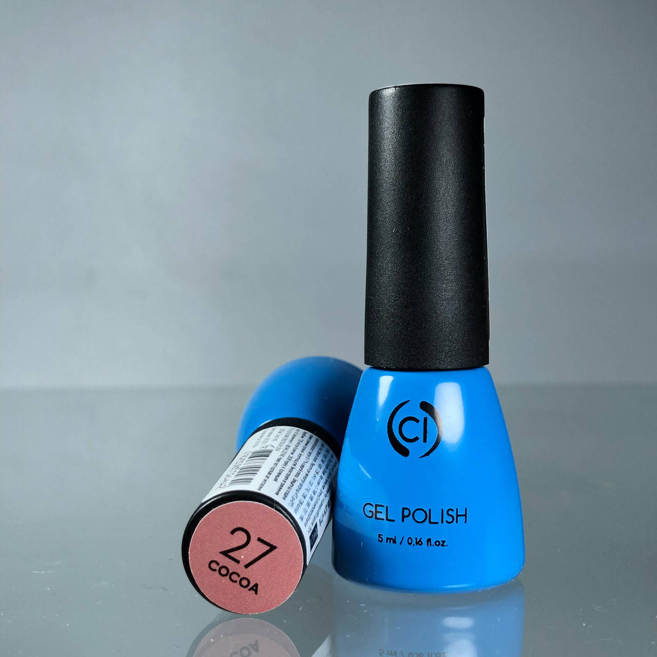 

Гель-лак для ногтей Colour Intense Gel Polish 5 мл № 027 Матовый Cocoa Розово-бежевый