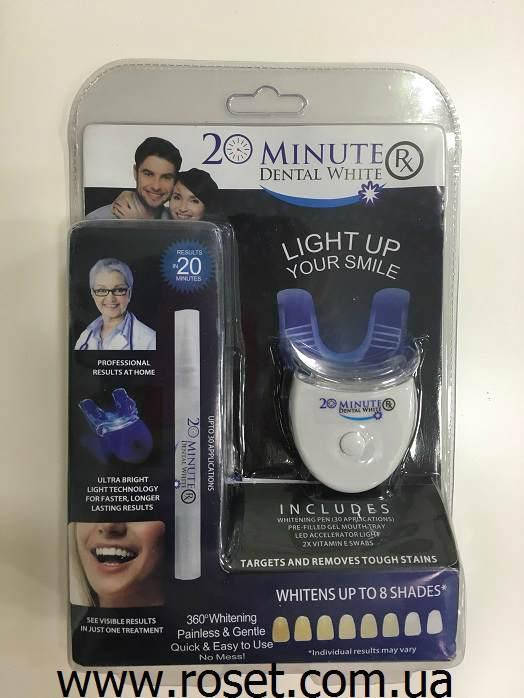 

Система для отбеливания зубов Dental White result in 20 minute