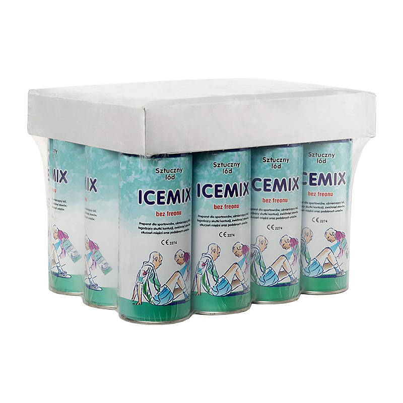 

Охлаждающий спрей "заморозка" спортивная ICEMIX" 400мл. * 12 шт.(Польша)