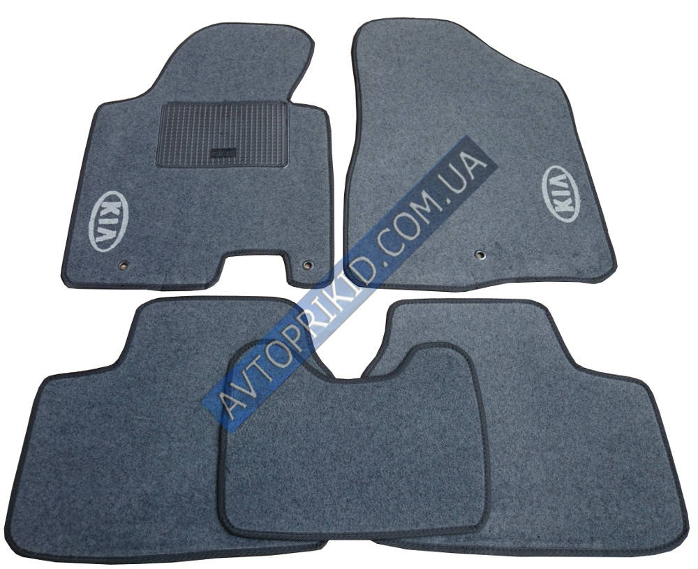 

Текстильные коврики в салон Kia Ceed 2012->, 5шт.(Украина, ML)