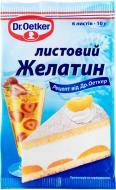 

Желатин листовой Dr. Oetker