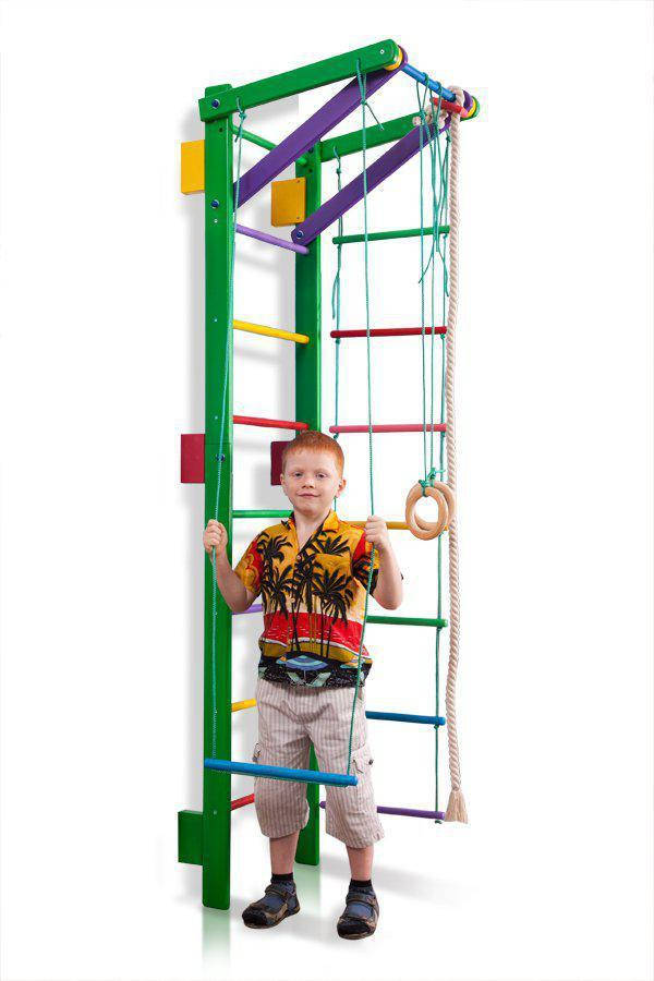 

Спортивный уголок Teenager-2-220 (green) SportBaby, Зелёный