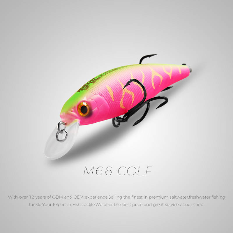 

Воблер BearKing Squad Minnow 65SP (Jackall Squad Minnow 65SP) цвет F, Малиновый