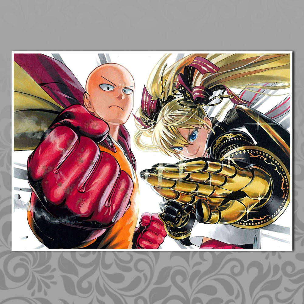 

Плакат Аниме Onepunchman 19