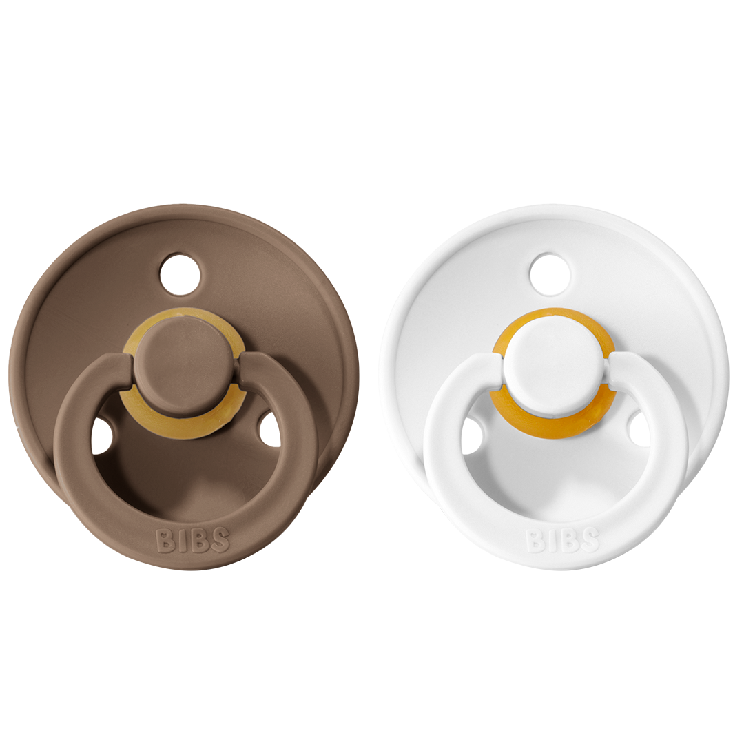 

Пустышки Bibs Dark Oak+White 6-18 мес., Салатовый