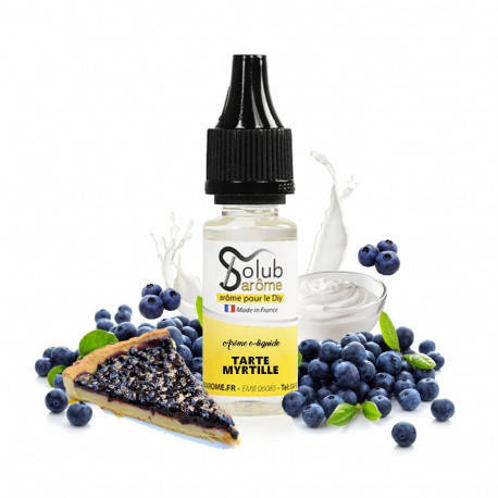 

Ароматизатор Solub ""Tarte myrtille" со вкусом черничного пирога 5 мл