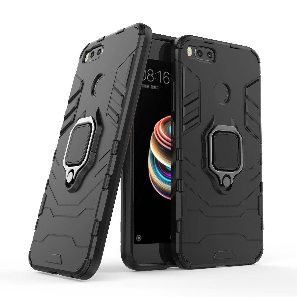 

Чехол Iron Ring для Xiaomi Mi A1 / Mi 5X бронированный Бампер Броня Black, Черный
