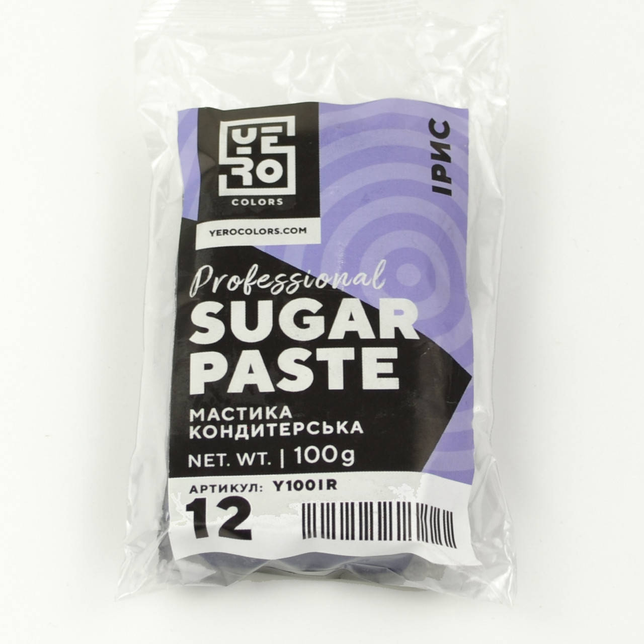 

Мастика Yero сolors Ирис 100 гр