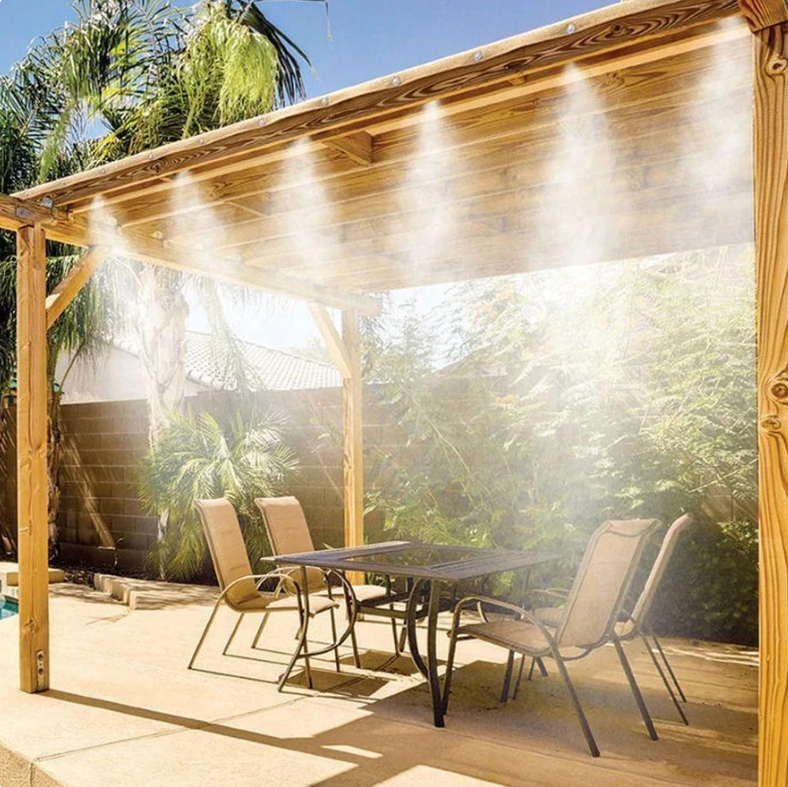 

Туманоутворювач зволожувач для саду Patio Mistcooling Kit
