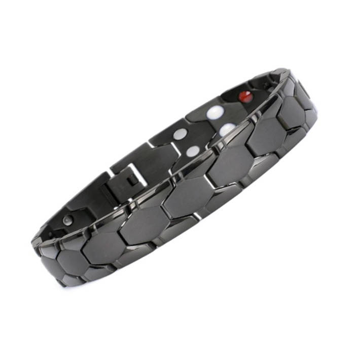 

Магнитный браслет лечебный черного цвета